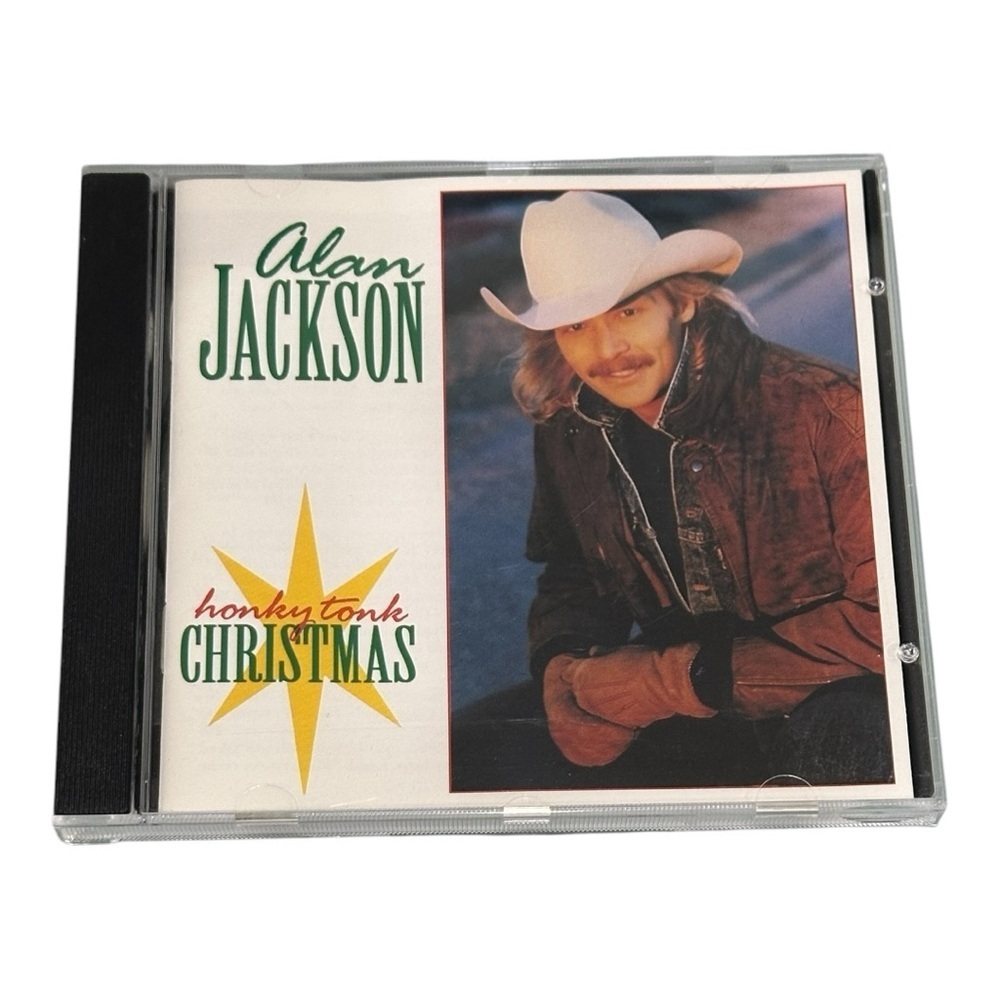 Alan Jackson Honky Tonk Christmas CD
